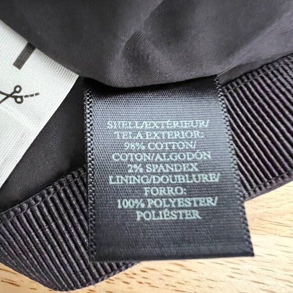 Ann Taylor Floral Pencil Skirt Knee Length Back Slit Purple/Multi Size 0 - Picture 9 of 9